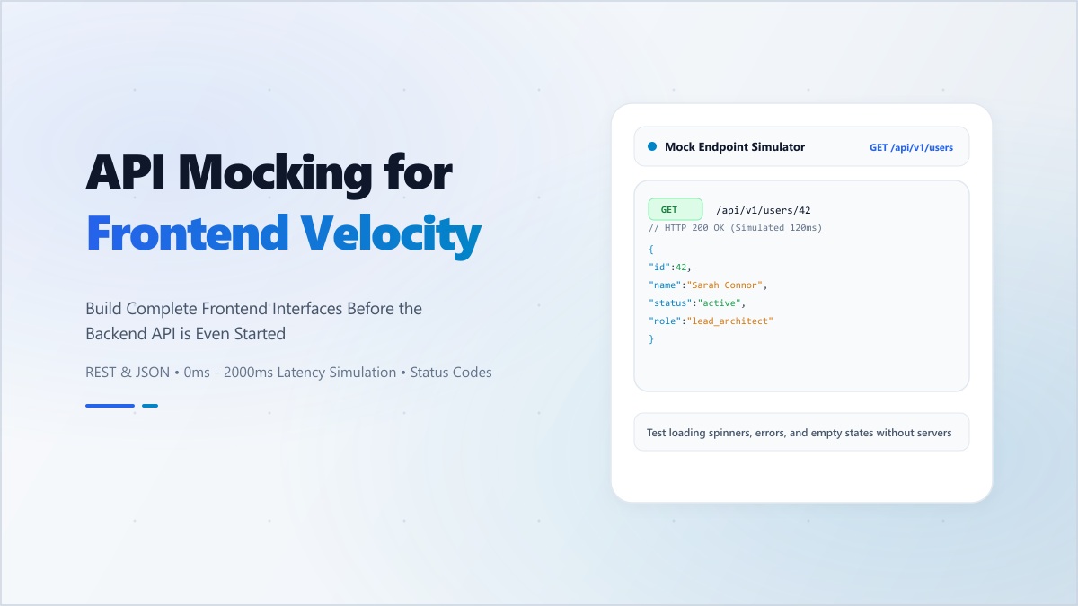 API Mocking: Speeding Up Frontend Development with Fake Data