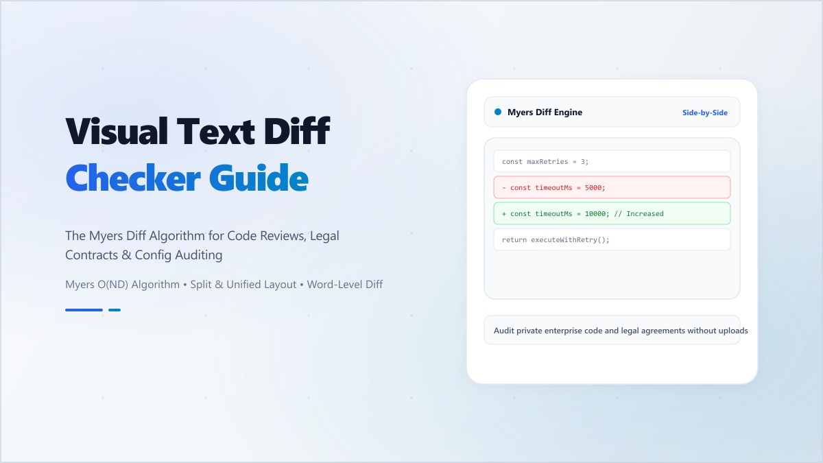 How to Find Diff & Check If Two Texts Are Identical: Visual Guide
