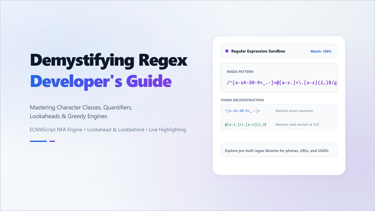 Demystifying Regex: A Practical Guide to Regular Expressions